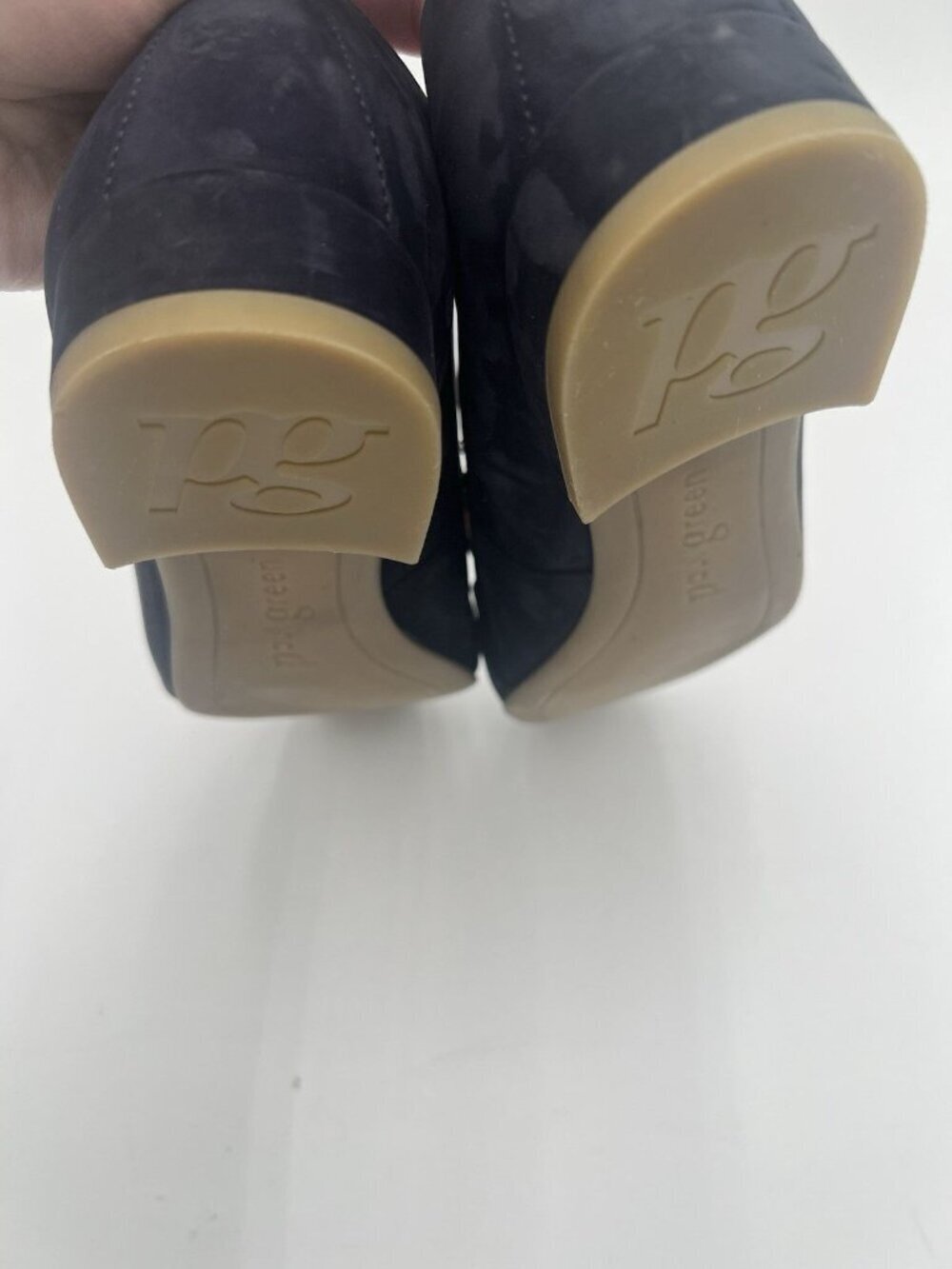 Paul Green Ramona Loafers 10 Navy Suede Slip On Flats Austria Soft Leather EUC - Picture 16 of 16
